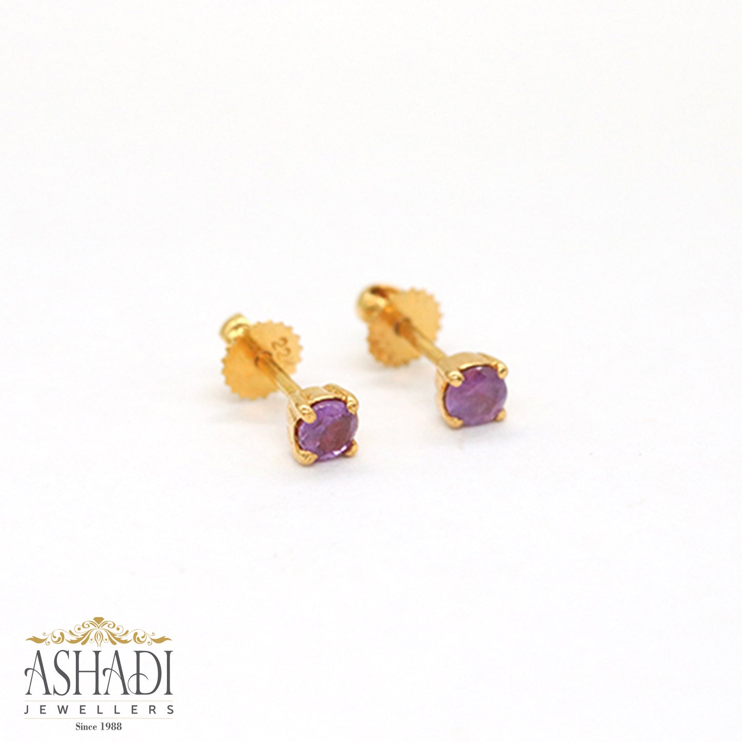 22Kt Ear Stud | ER0025