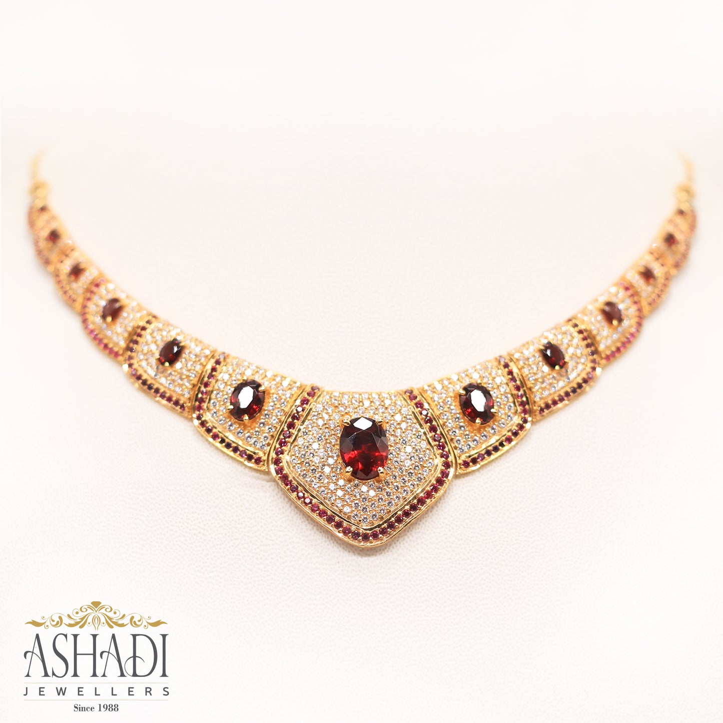 22Kt Yellow Gold Wedding Necklace