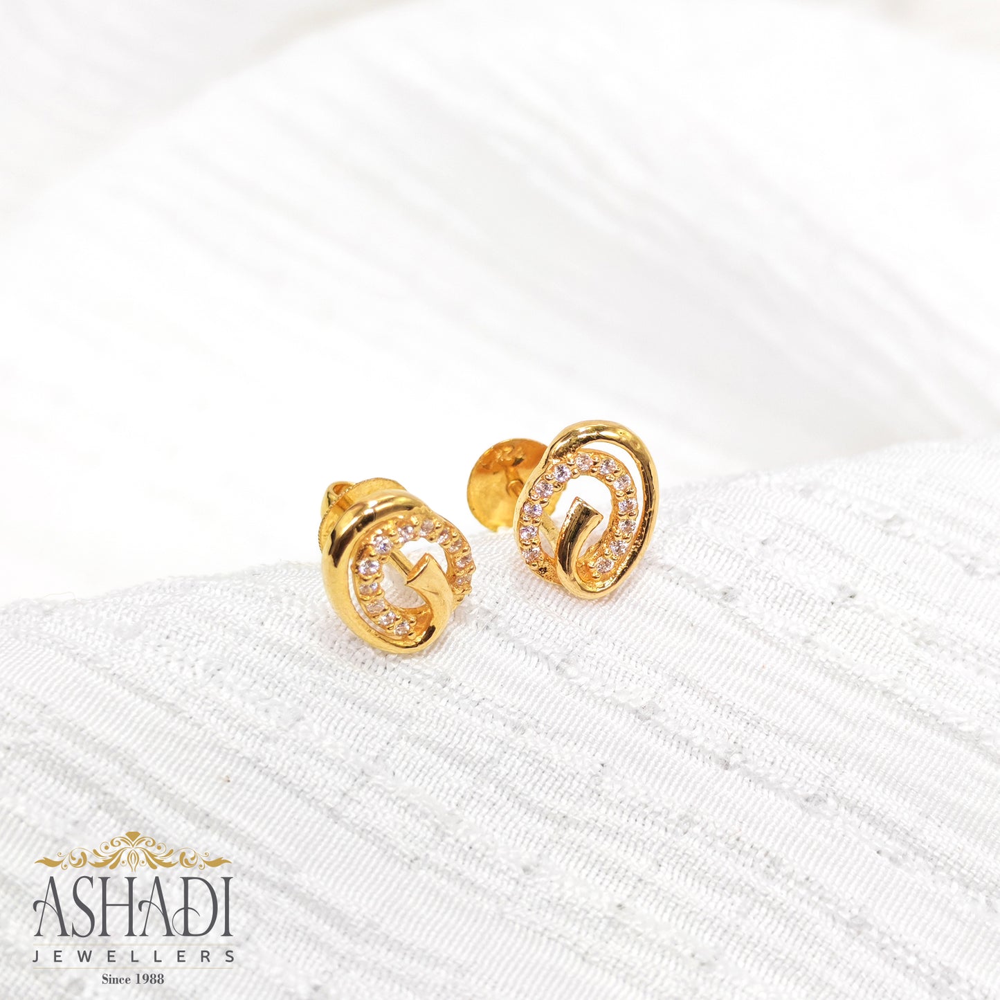22K Ear Stud | ER0027