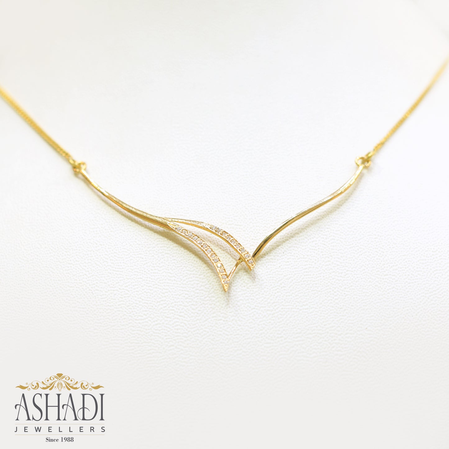 22K Yellow Gold Wedding Necklace