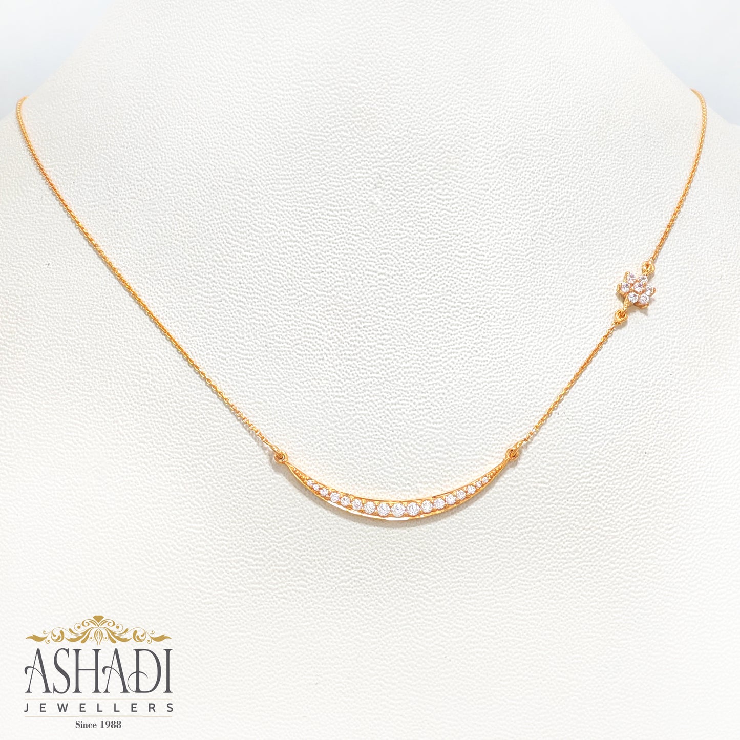 22K Yellow Gold Necklace | WN0054