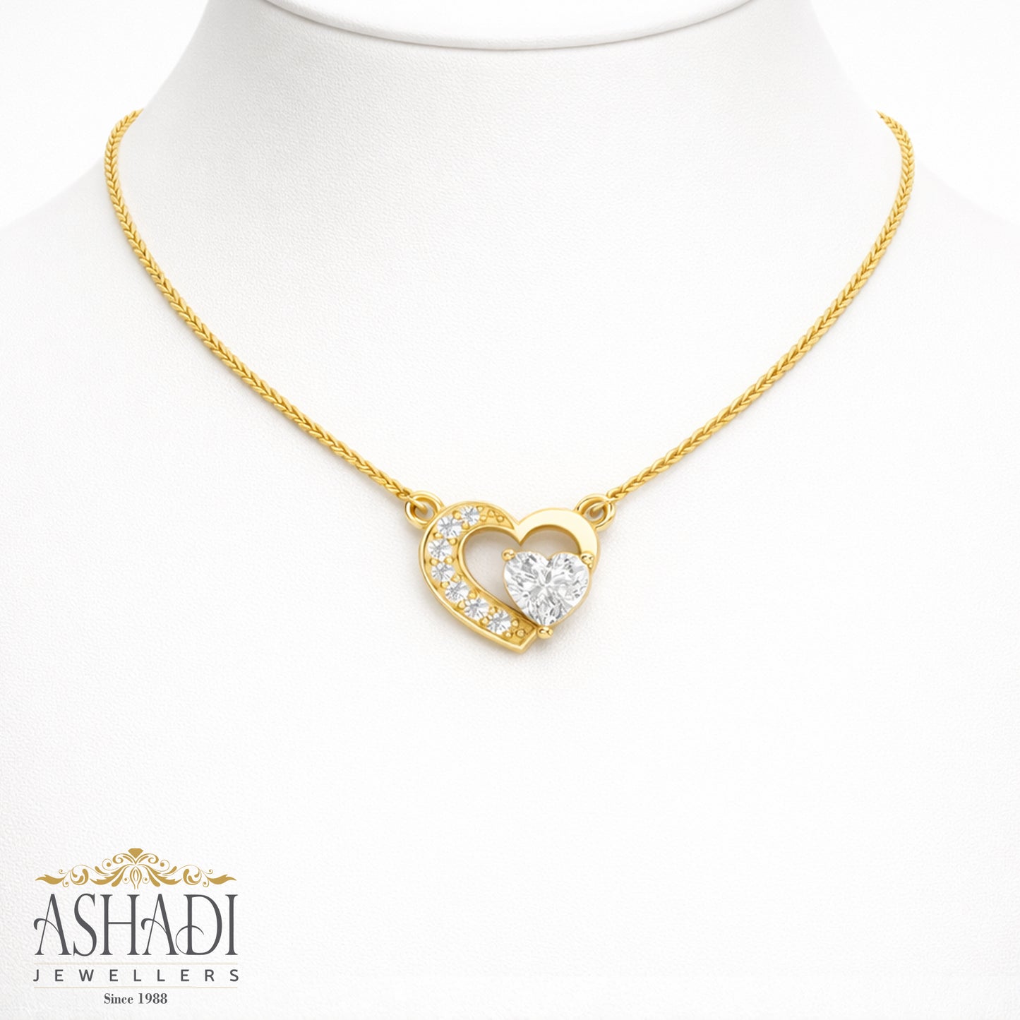 22K Yellow Gold Necklace | WN0065