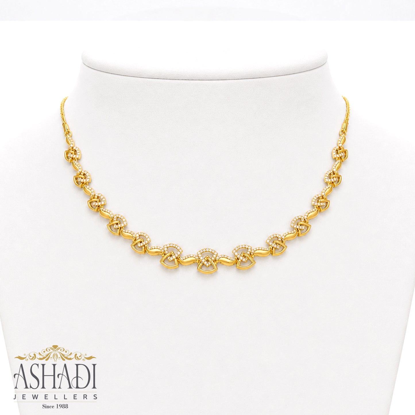 22K Yellow Gold Necklace | WN0083