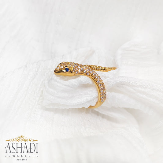 Gold Snake Ring