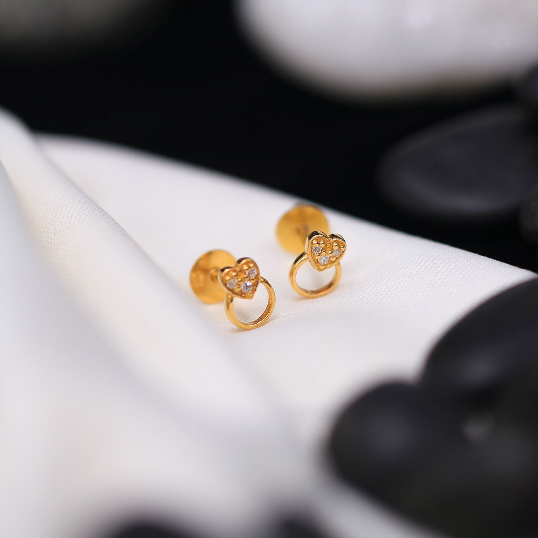 22Kt Ear Stud | ER0020