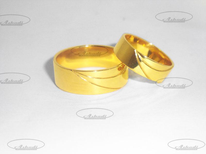 22kt yellow gold gents ring