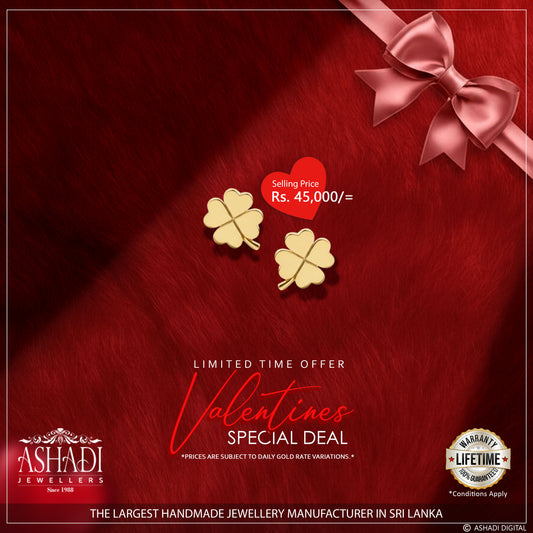 22K Ear Stud (Earring)