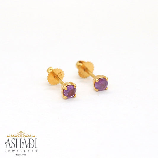 22Kt Ear Stud | ER0025