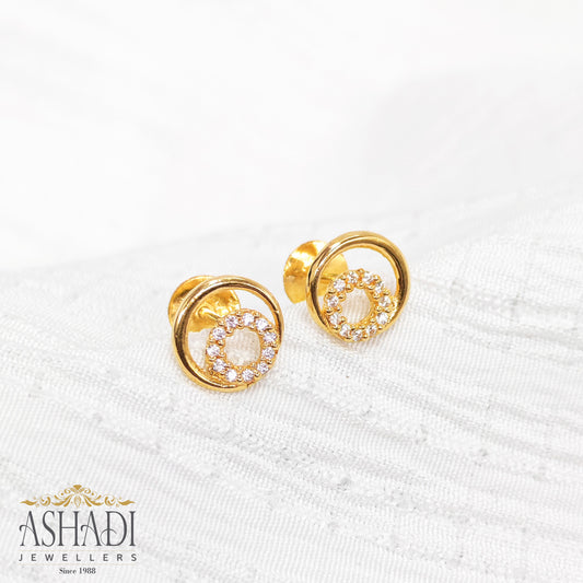 22K Ear Stud | ER0017