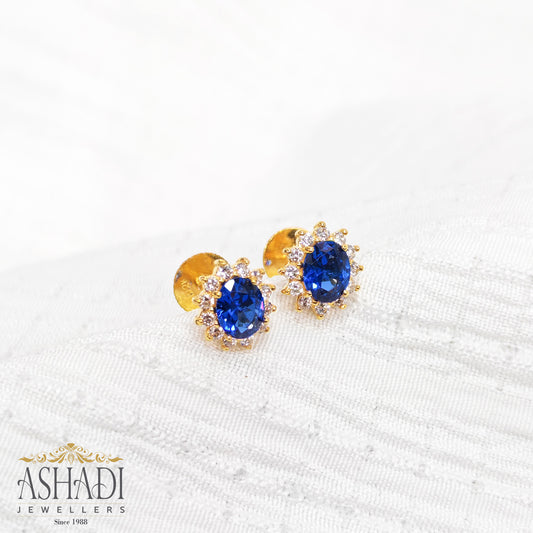 22K Ear Stud | ER0018