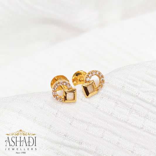 22K Ear Stud | ER0019