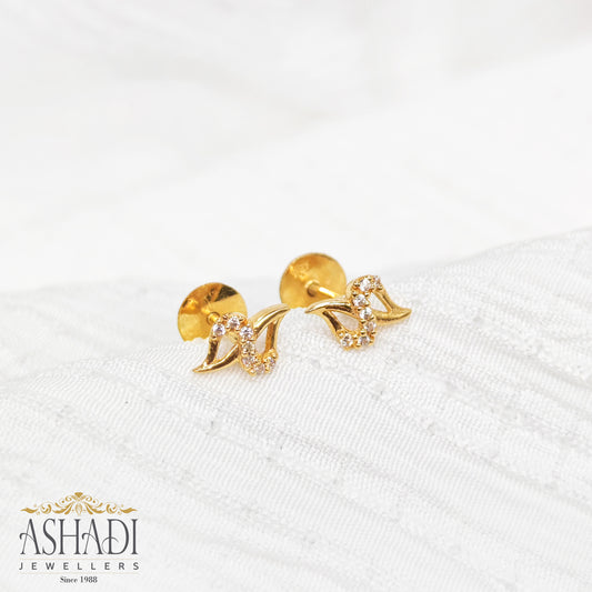 22K Ear Stud | ER0021