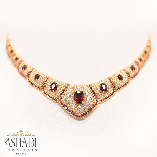 22Kt Yellow Gold Wedding Necklace