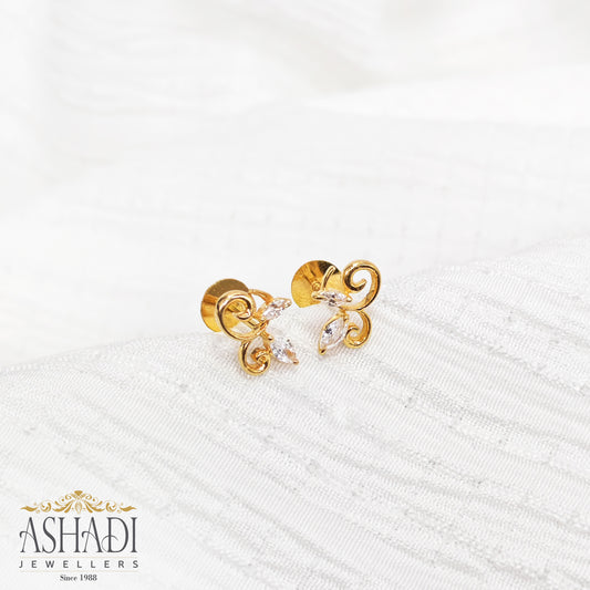 22K Ear Stud | ER0024