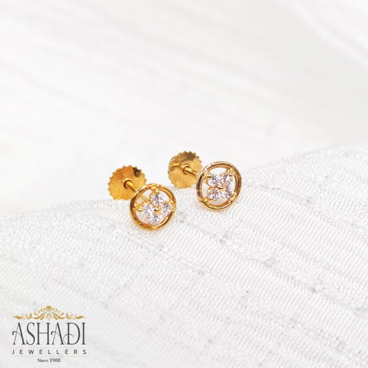 22K Ear Stud | ER0025