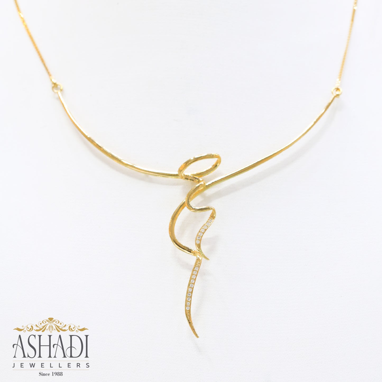 22K Yellow Gold Wedding Necklace
