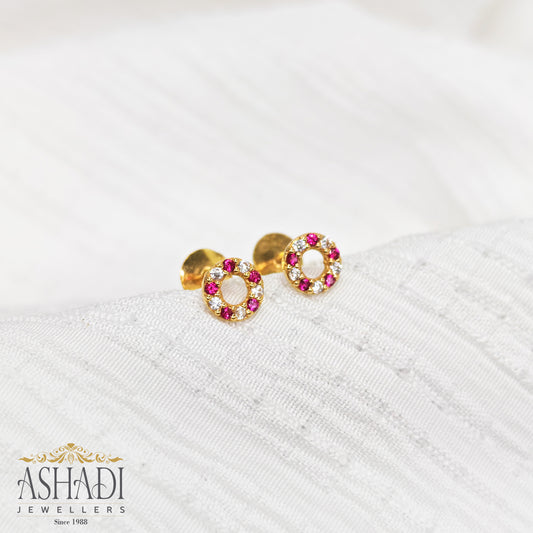 22K Ear Stud | ER0030