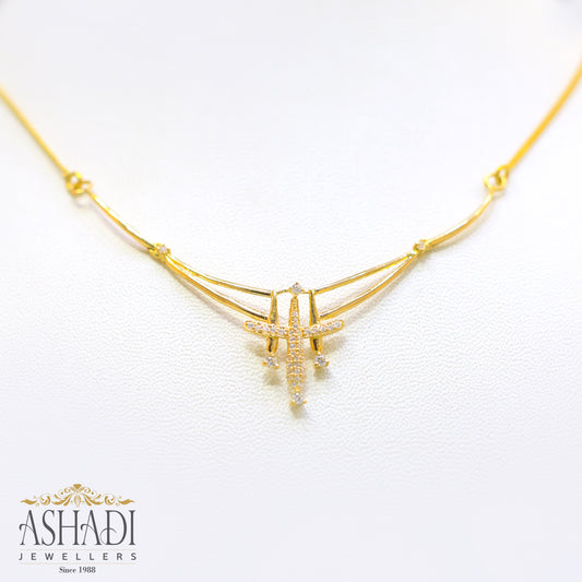 22K Yellow Gold Wedding Necklace