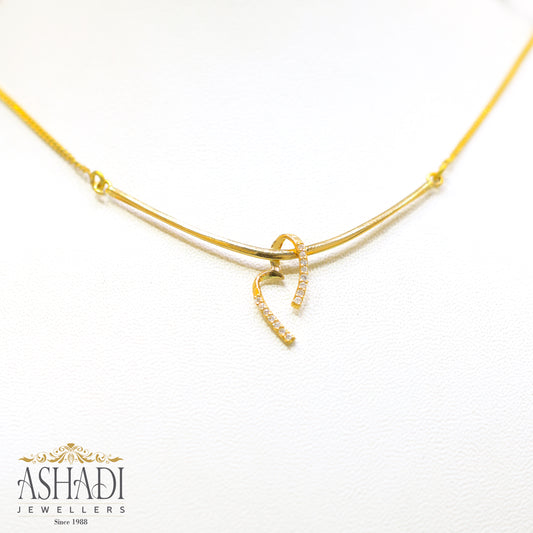 22K Yellow Gold Wedding Necklace