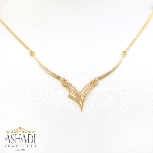 22K Yellow Gold Wedding Necklace