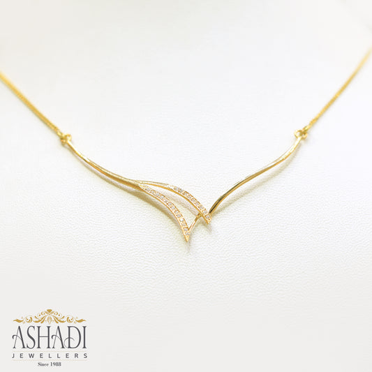 22K Yellow Gold Wedding Necklace