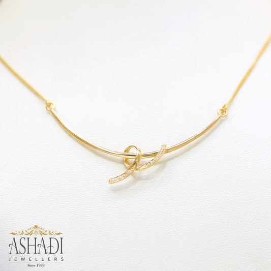 22K Yellow Gold Wedding Necklace