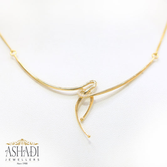 22K Yellow Gold Wedding Necklace
