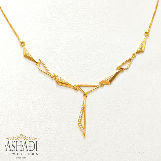 22K Yellow Gold Wedding Necklace