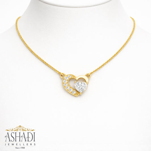 22K Yellow Gold Necklace | WN0065
