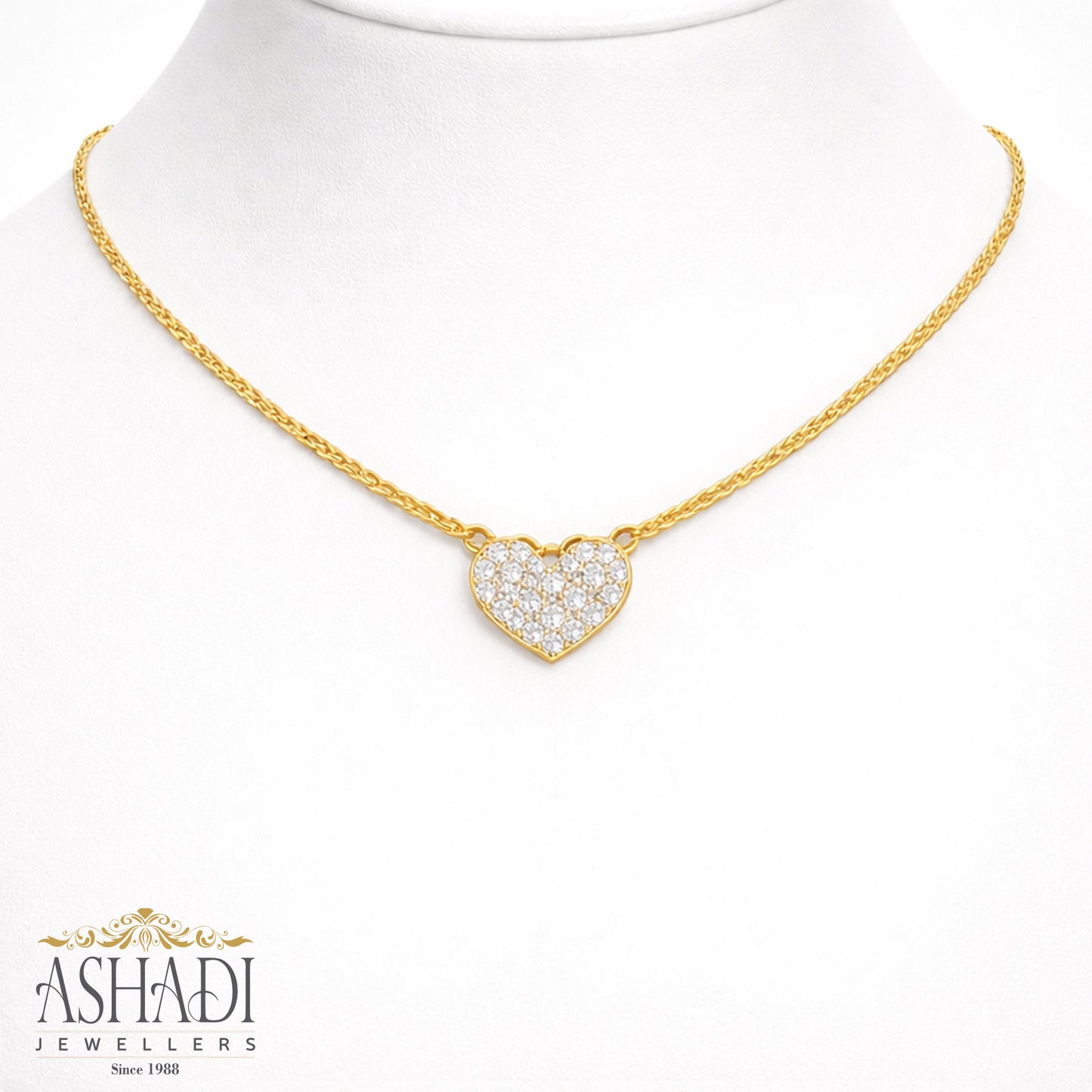 22K Yellow Gold Necklace | WN0067