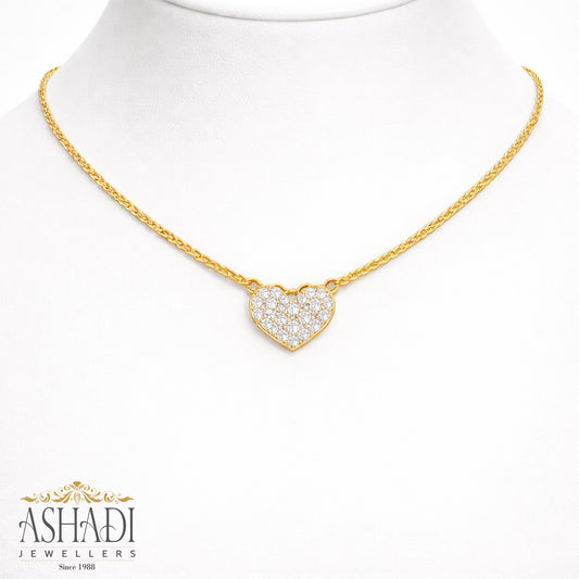 22K Yellow Gold Necklace | WN0067