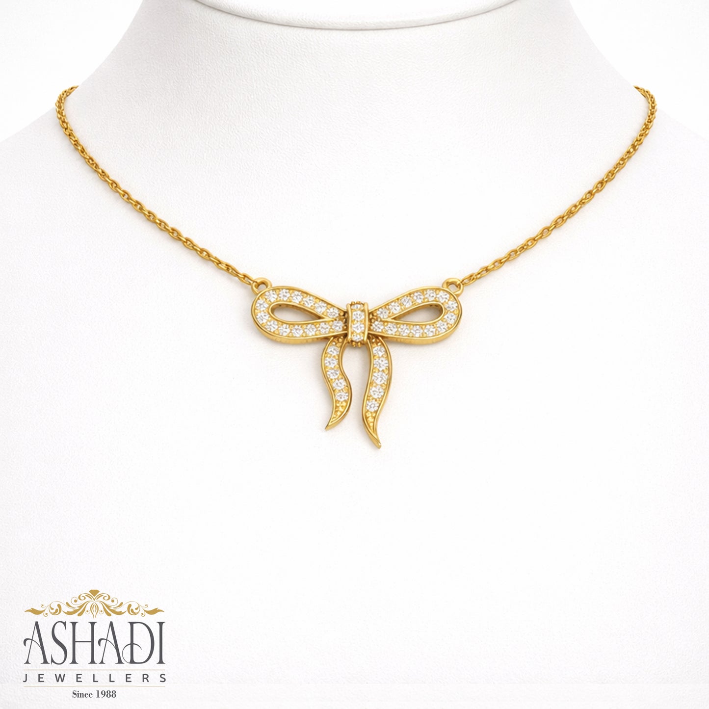 22K Yellow Gold Necklace | WN0068