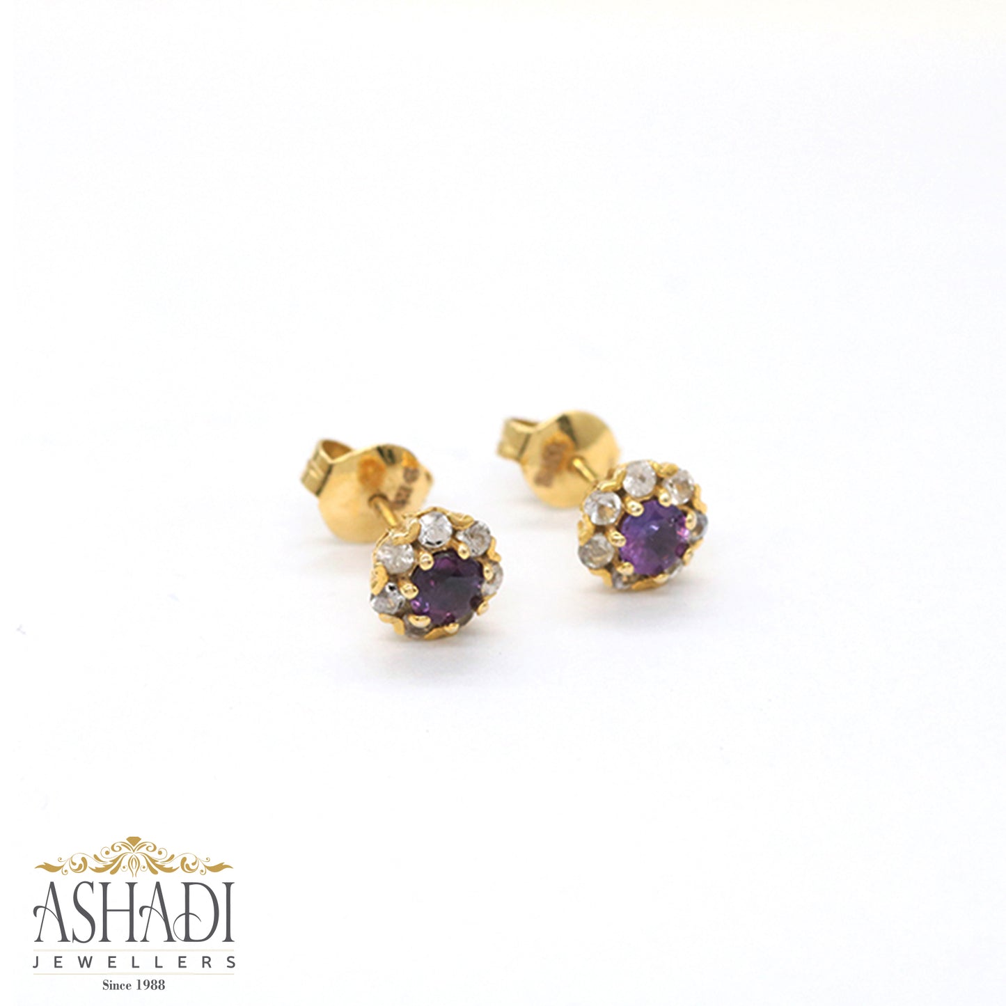 22Kt Ear Stud | ER0033
