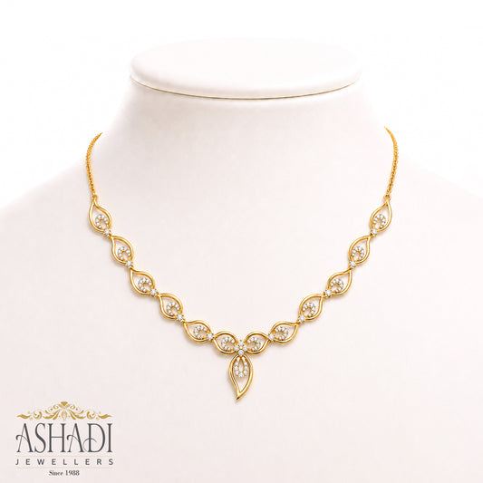 22K Yellow Gold Necklace | WN0090