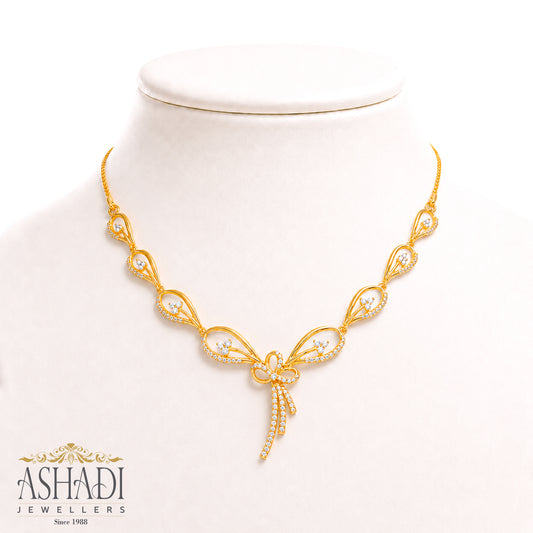 22K Yellow Gold Necklace | WN0091
