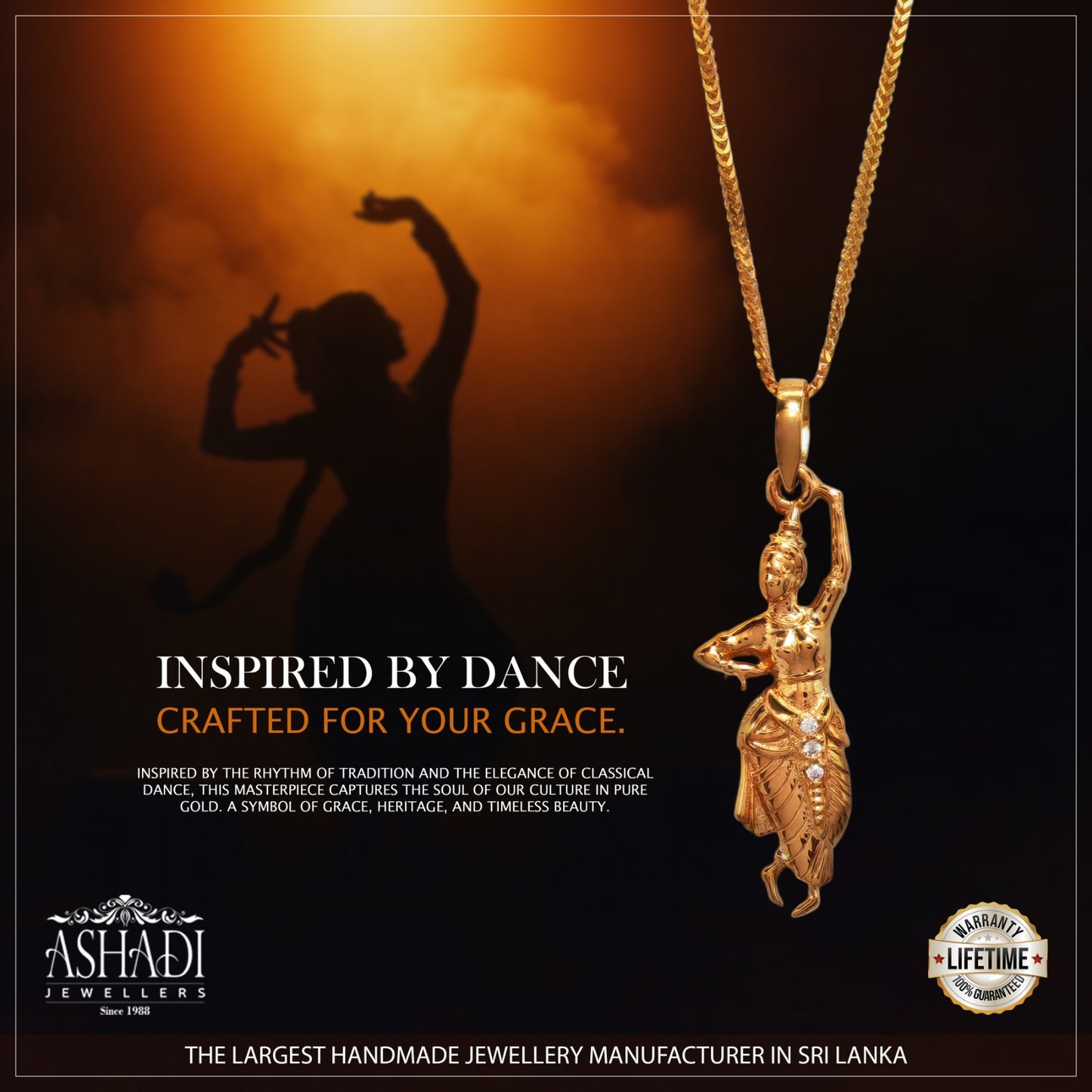 Dancer pendant