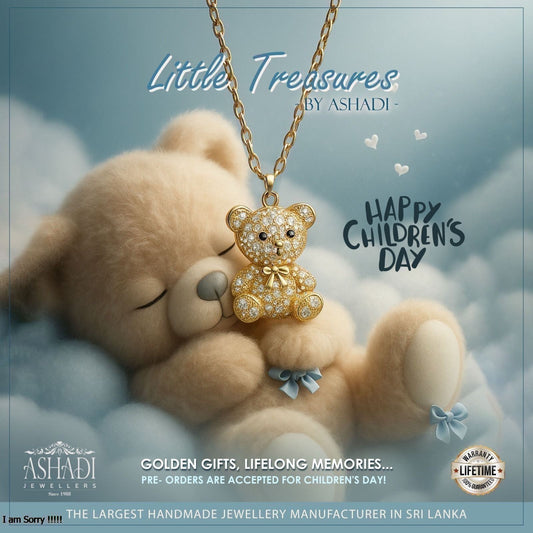 Bear Gold Pendant