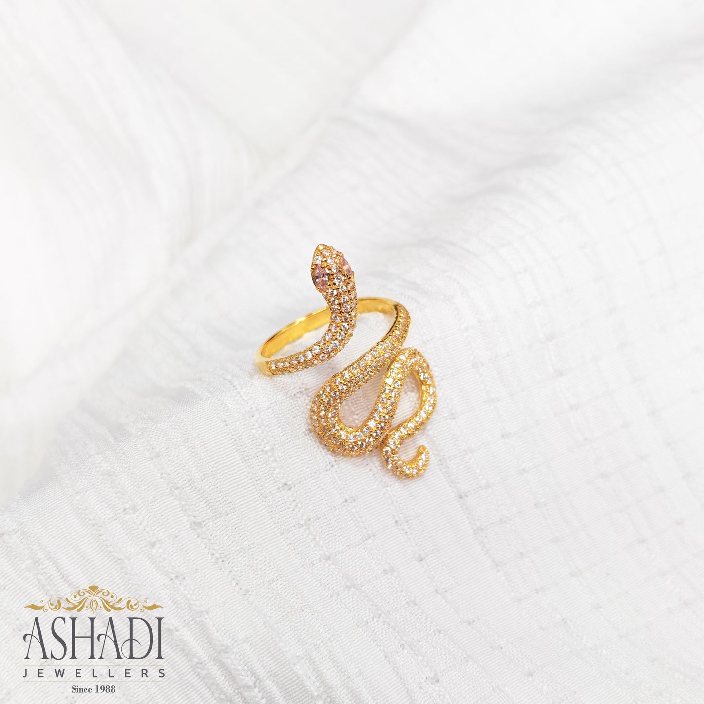 Gold Snake Ring