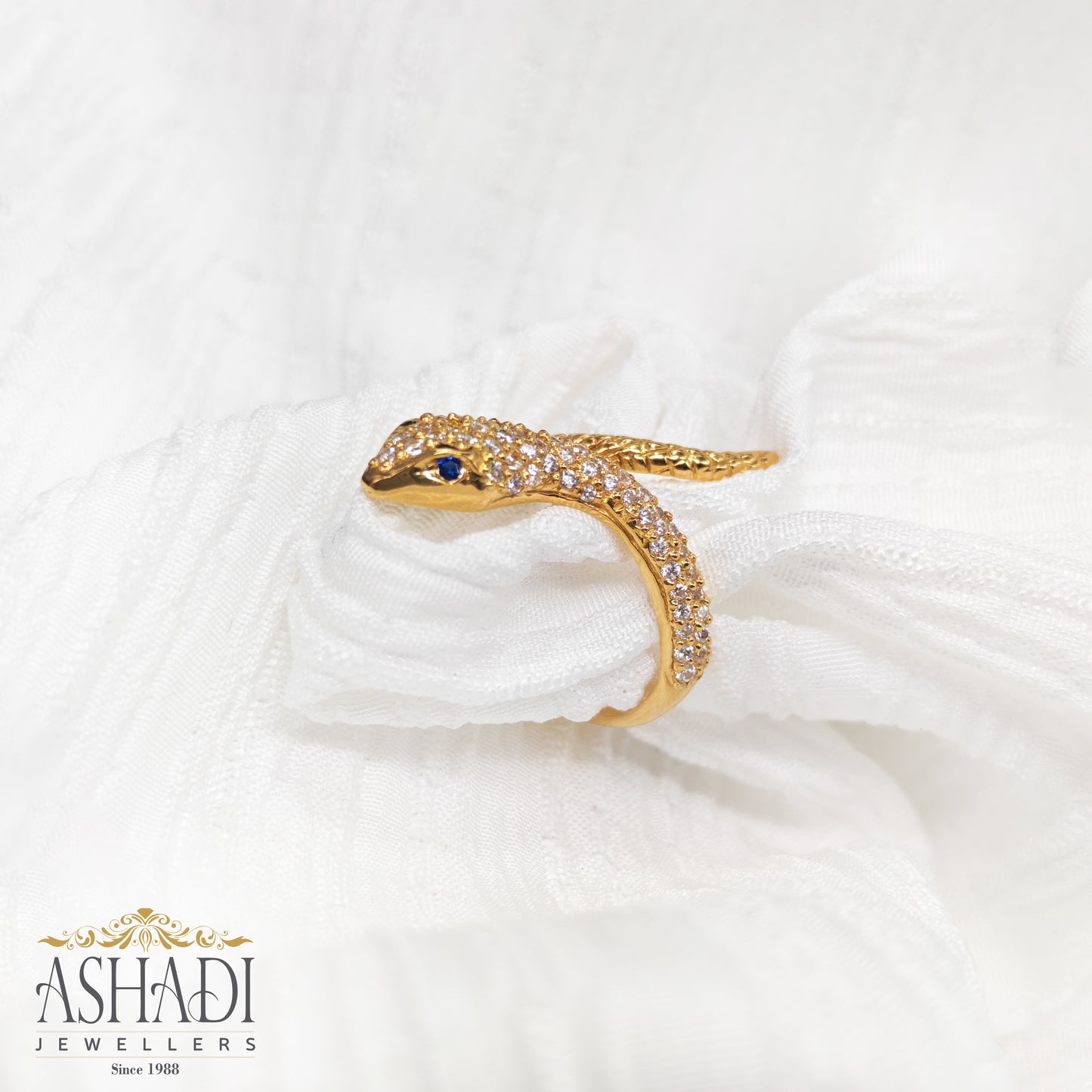 Gold Snake Ring