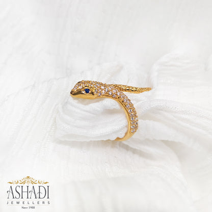 Gold Snake Ring