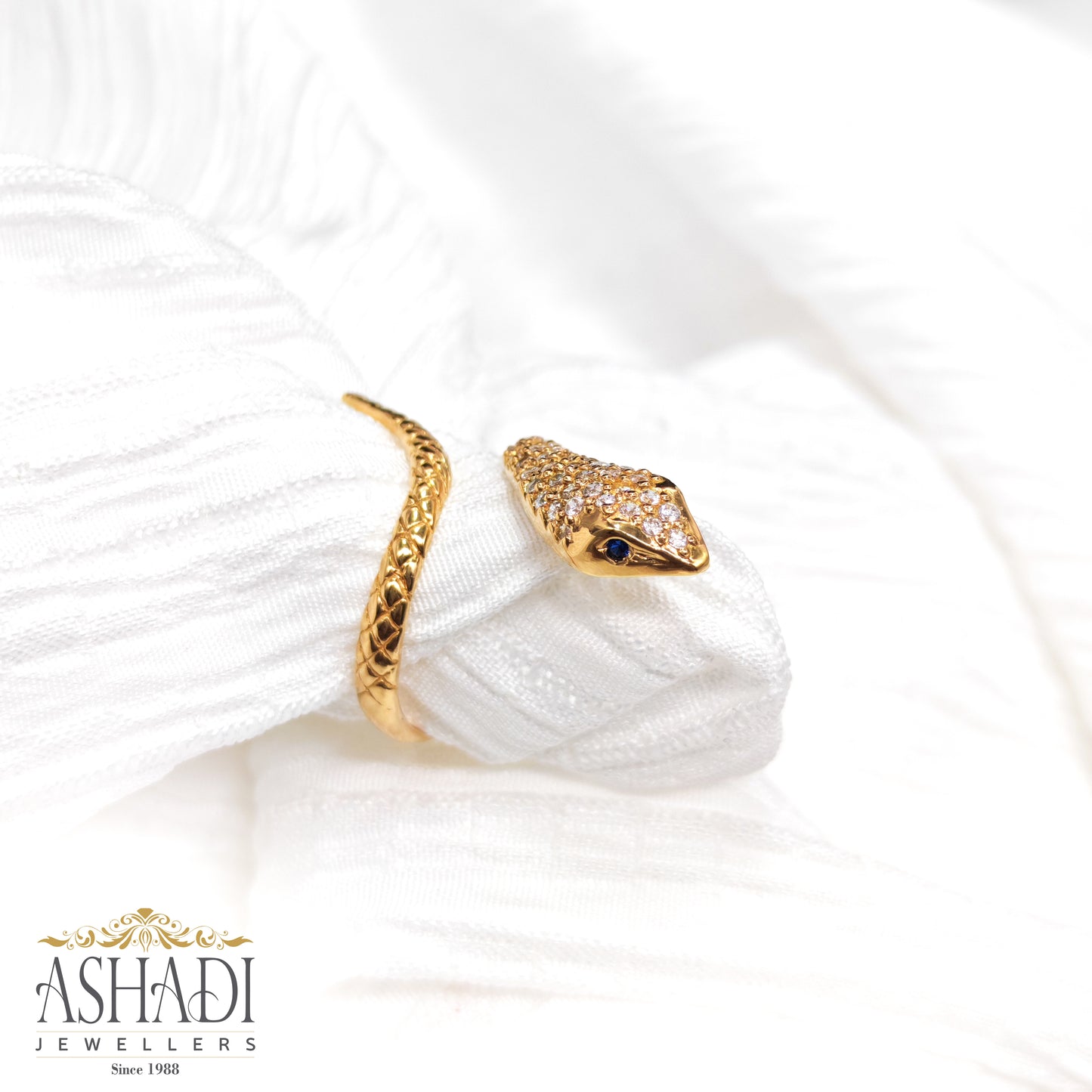 Gold Snake Ring