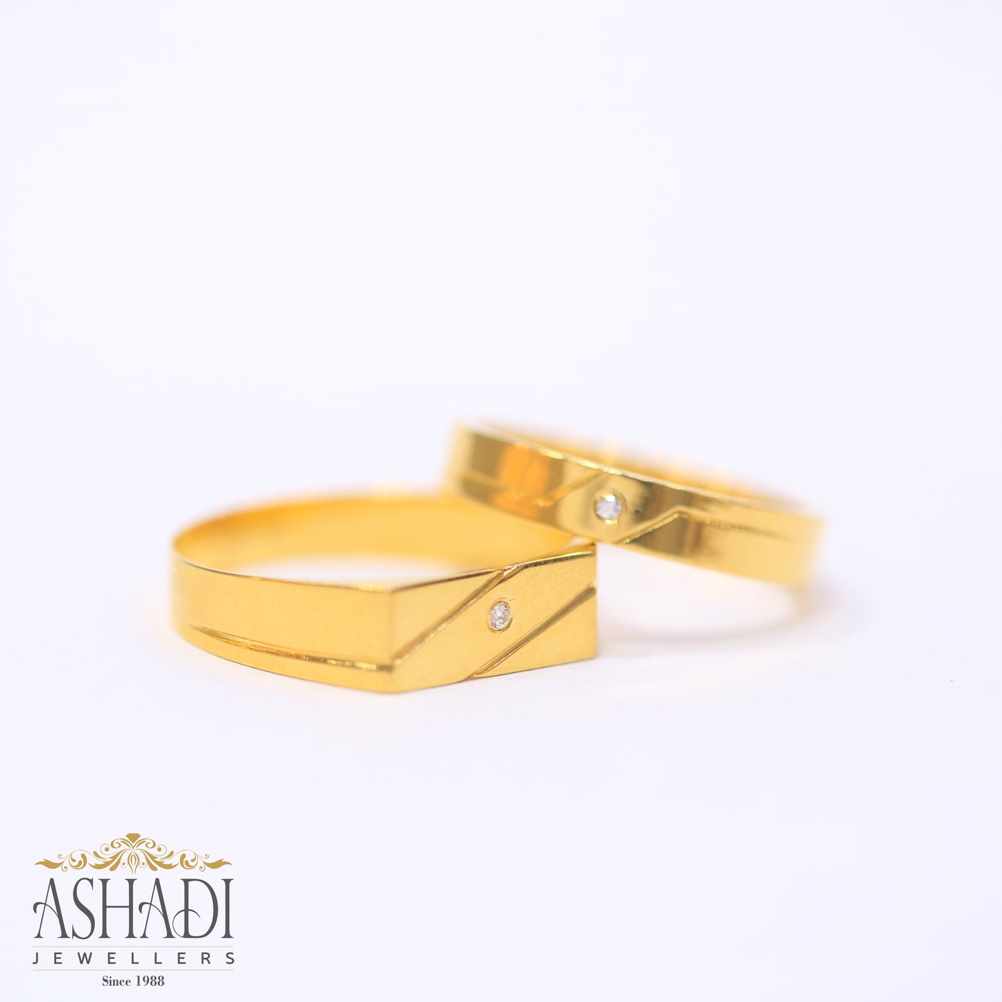 22K Yellow Gold Wedding Ring