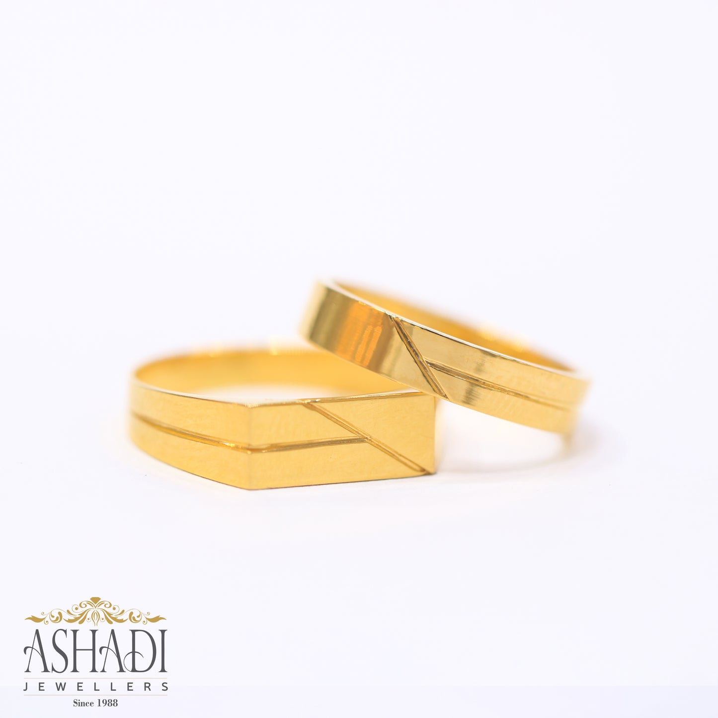22K Yellow Gold Wedding Ring