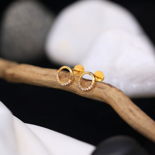 22Kt Ear Stud | ER0017