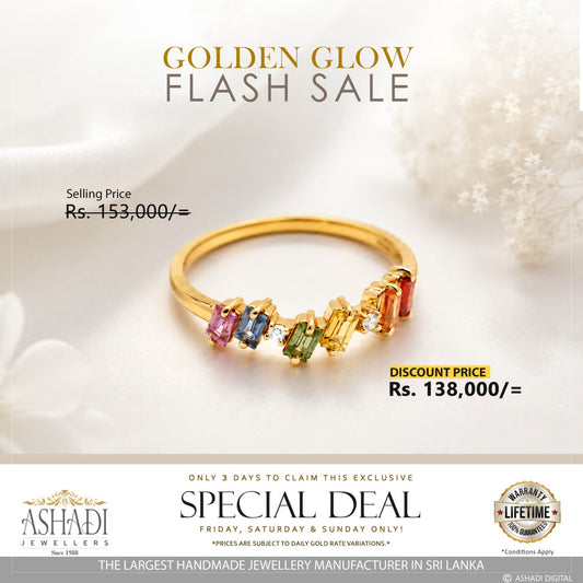 22K Yellow Gold Ring | FS0504